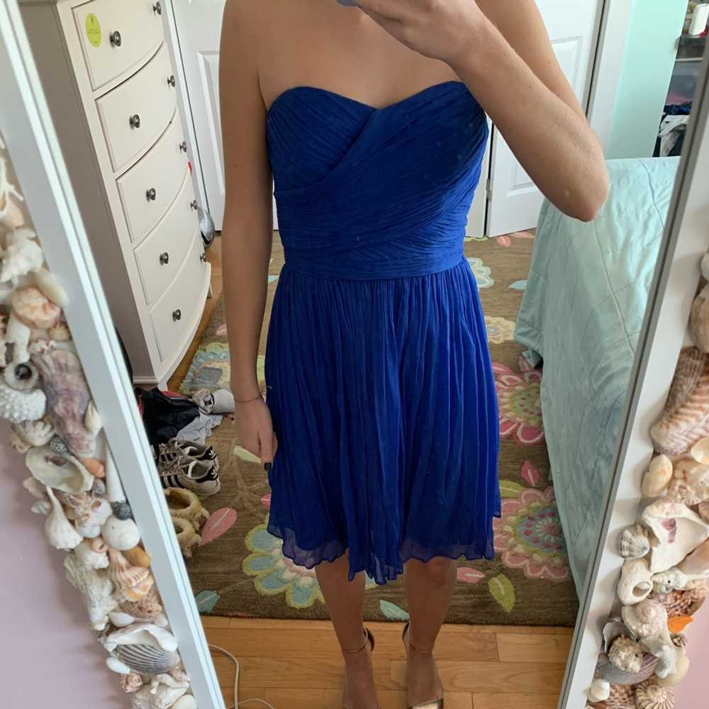 J. Crew blue dress